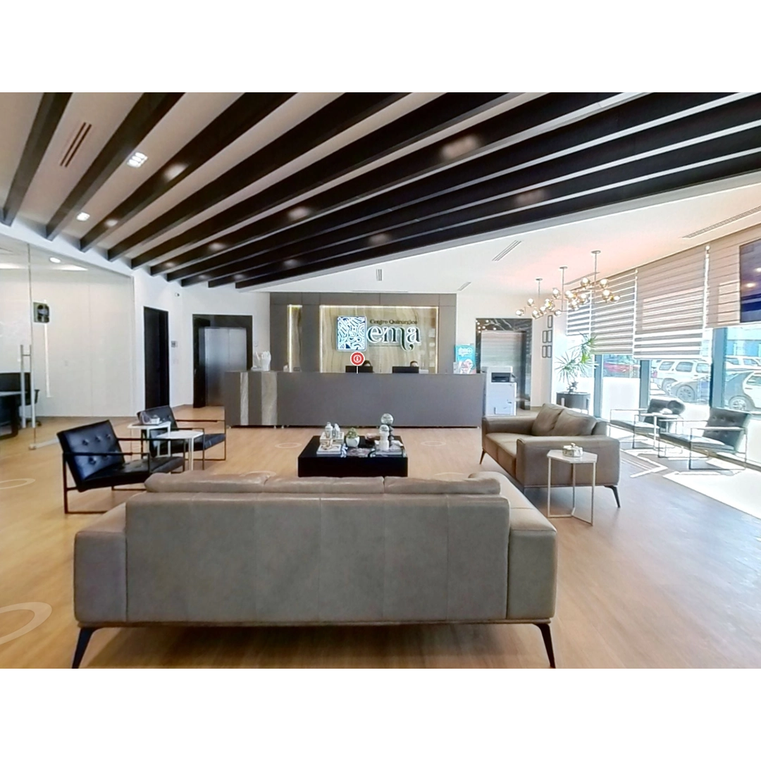 Conoce el lobby y la recepción de EMA